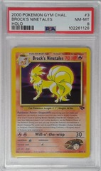 V1689: 2000: Brock's Ninetales: 3/132: Gym Challenge: PSA: 8: NM-MT: 102261126